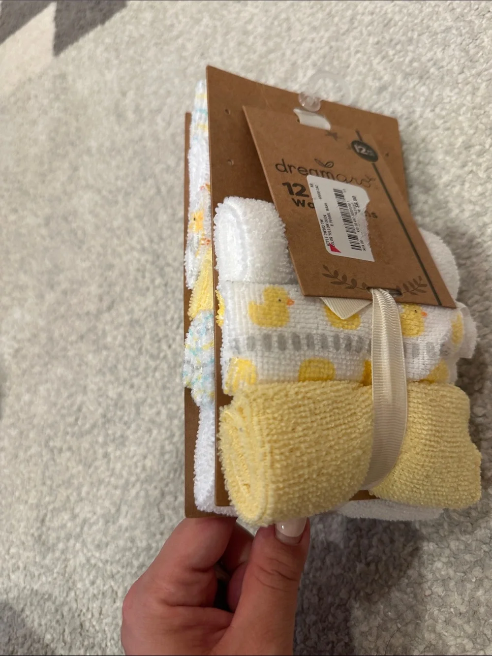 9 pack baby washcloths
